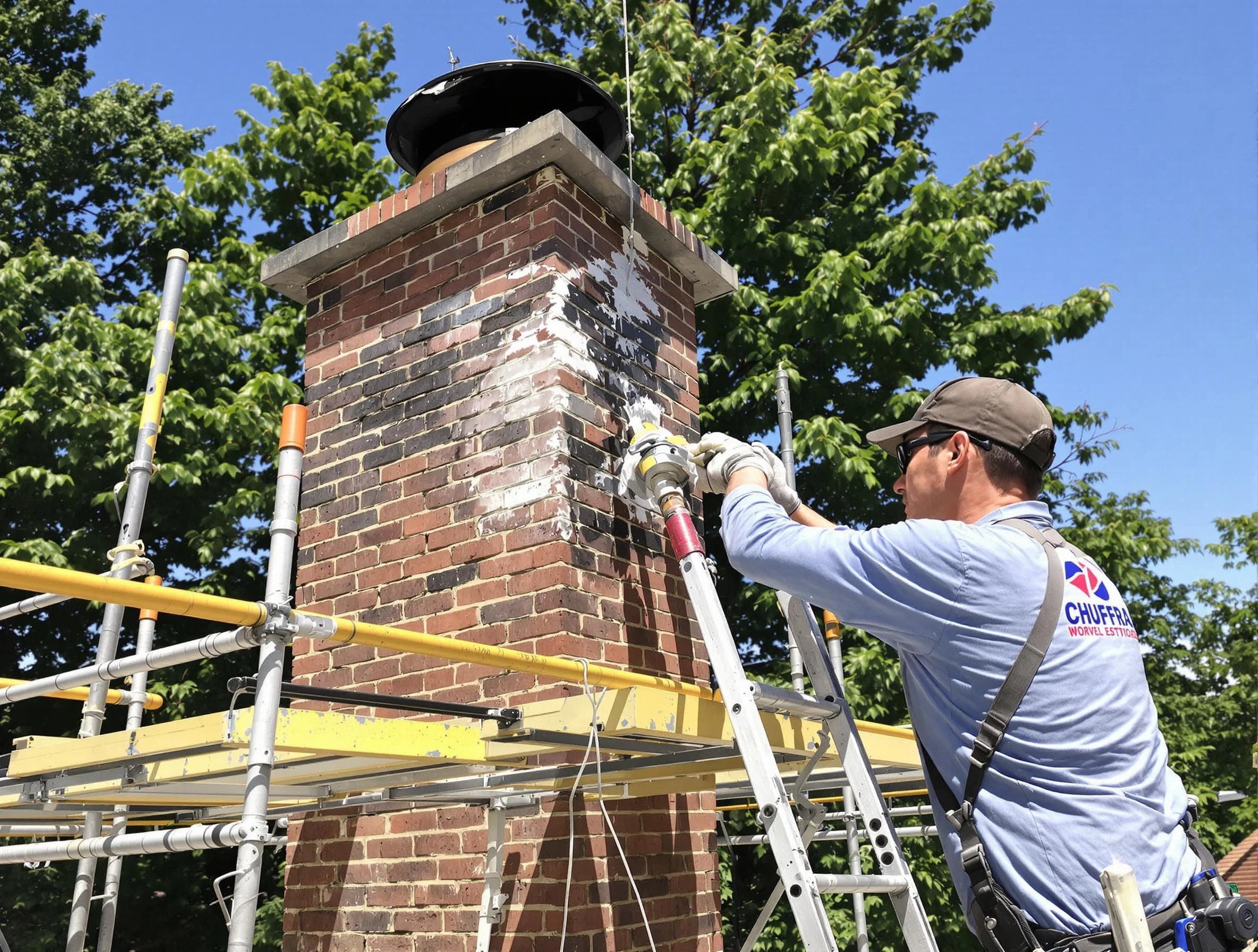 Structural chimney repair by Lakewood Chimney Sweep in Lakewood, NJ