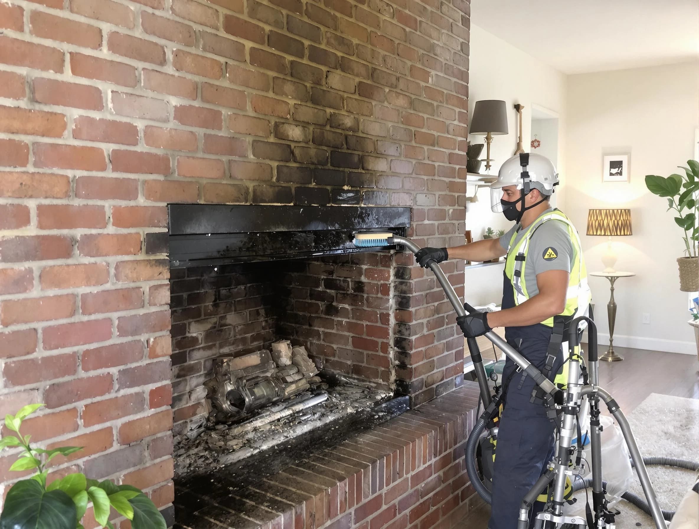 Lakewood Chimney Sweep providing fireplace cleaning services in Lakewood, NJ