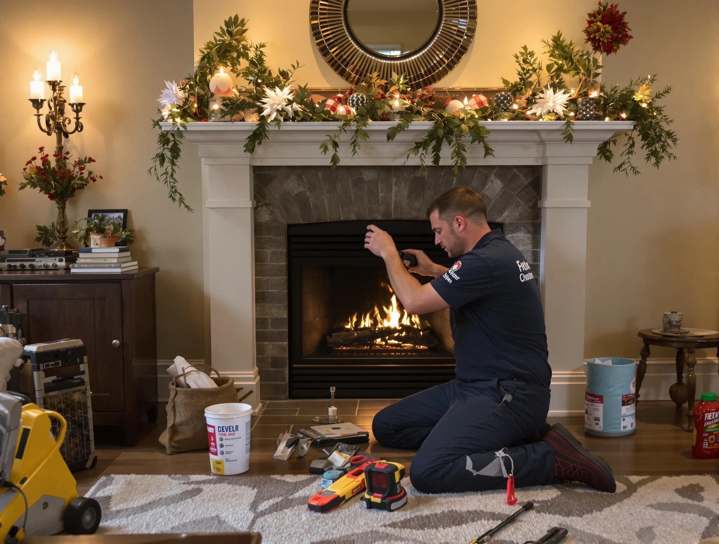 Lakewood Chimney Sweep offering fireplace maintenance services in Lakewood, NJ