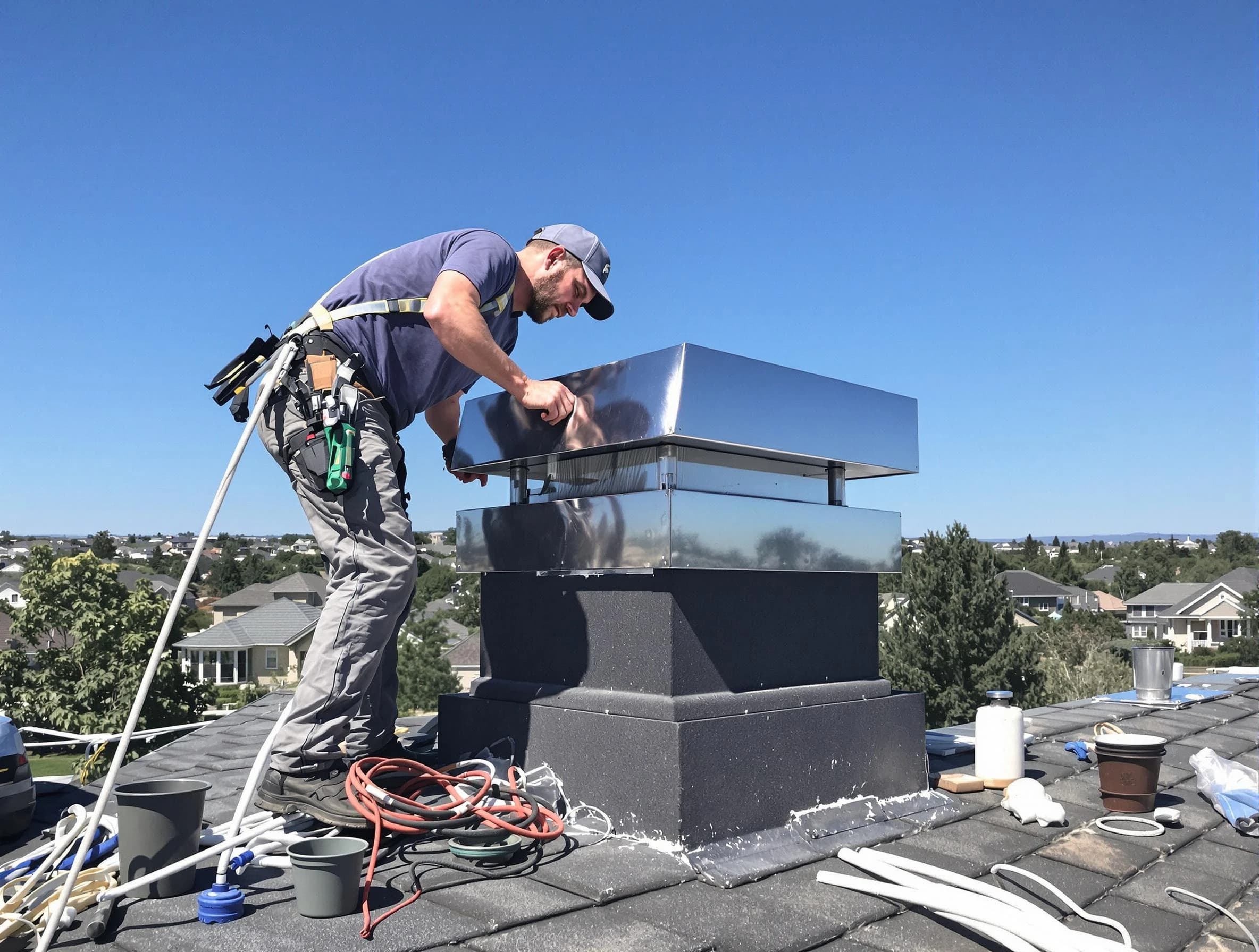 Chimney Cap Services service in Lakewood, NJ